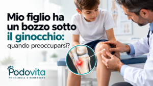 bozzo sotto il ginocchio